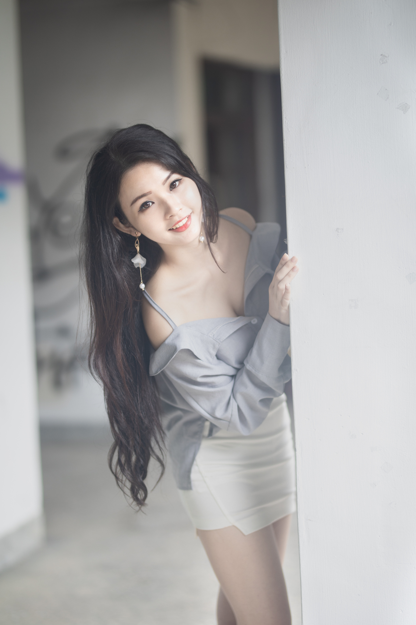 沈秋國作品  邻家女孩杨宓凌